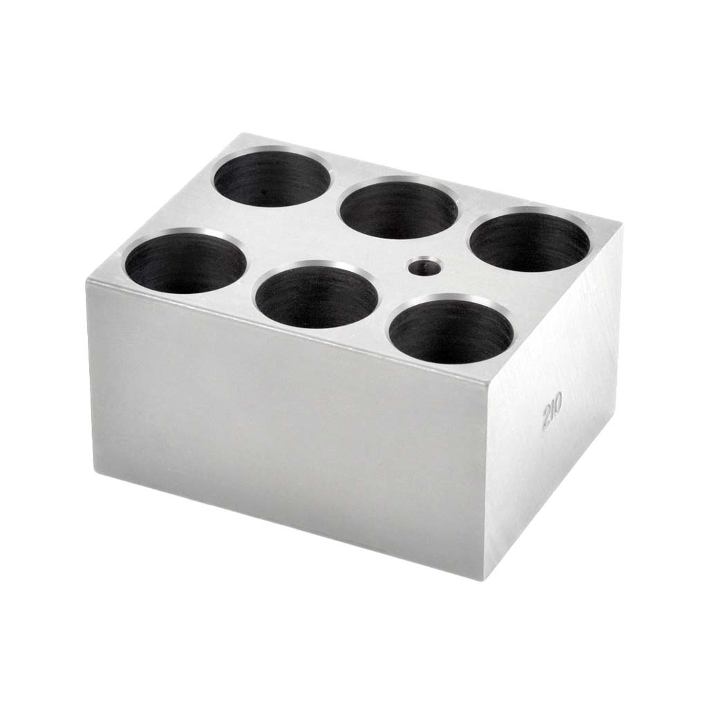 Blok modularny 25 mm Test Tube 6 Hole