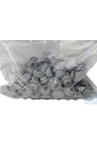 neoChoice Stopfen 20 mm, Butyl grau, 100 Stck./Pack