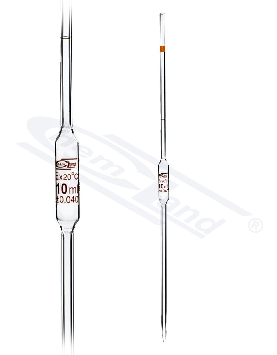 pipeta jednomiarowa 020ml kl B CHEMLAND