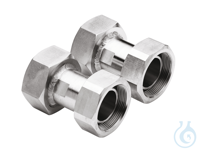 2 Adapters M38x1.5 female to NPT 1 female