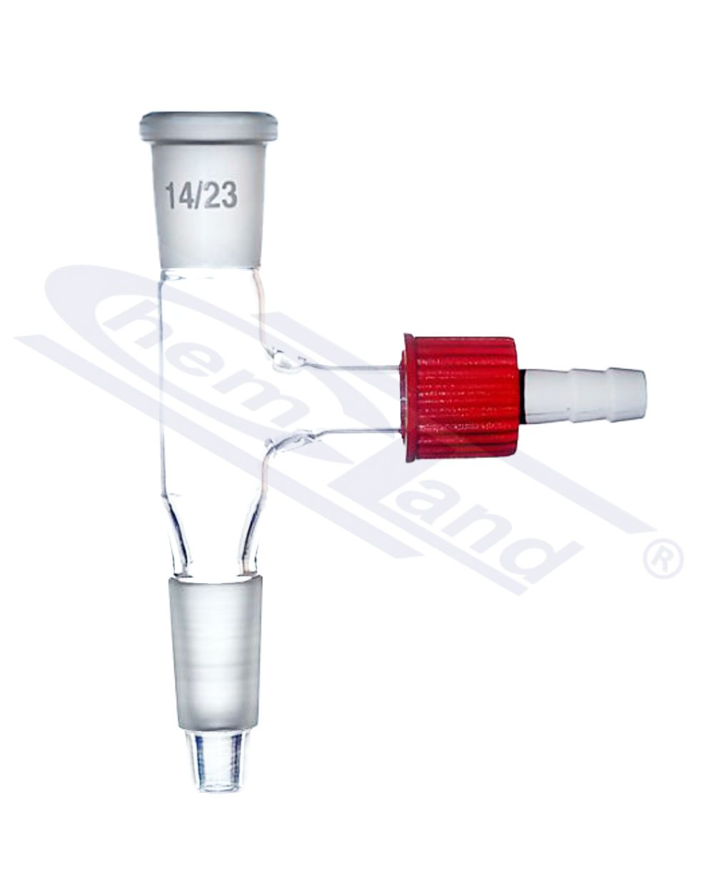 nasadka z tubusem bocznym PP 14/23   29/32 GLASSCO