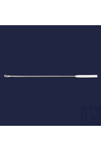 spatula - stainless steel - micro spoon - 180 mm