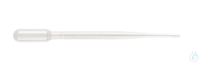 Pasteur-plast pipets 2.0 ml, 152 mm, graduated, non-sterilized