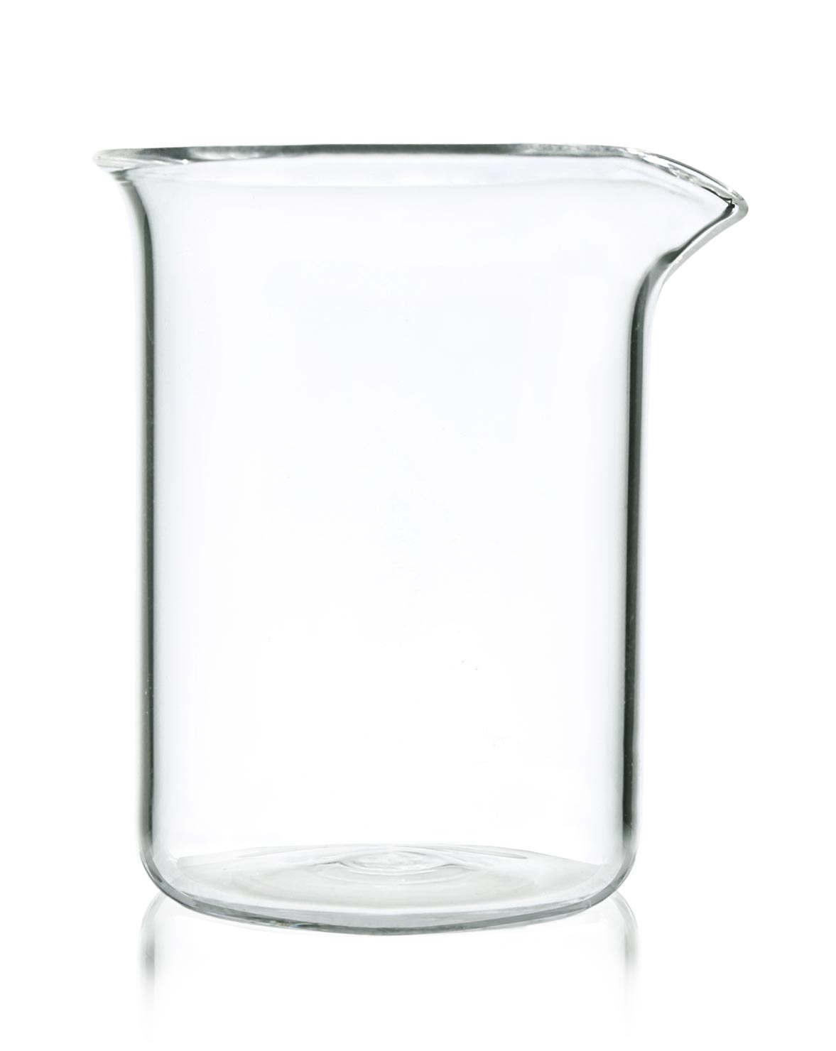 zlewka kwarcowa niska bez skali 0010ml CHEMLAND