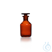 Reagent Bottle, narrow neck, soda-lime, amber, USP , USP , EP (3.2.1)
