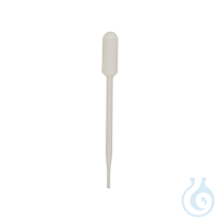 Transfer Pasteur pipette, vol. 8 ml, non-graduated, 157 mm lenght, E.O. Sterile,