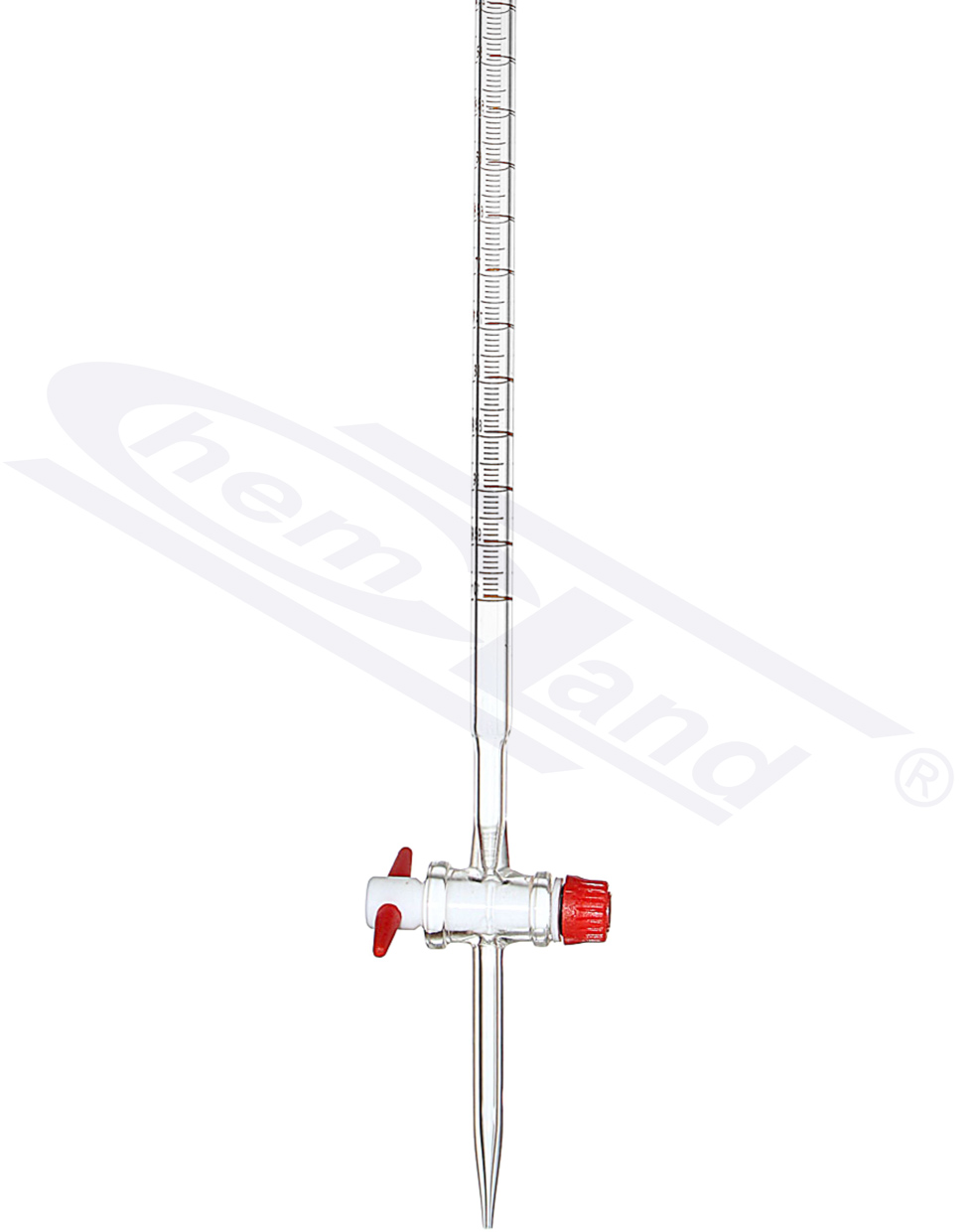biureta prosta kran PTFE.s/nib.Schelb. kl B 025ml