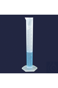 measuring cylinder - tall form - P.P - Class B - embossed scale - 25 ml