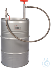 Discharge hose 1.2 m with stopcock