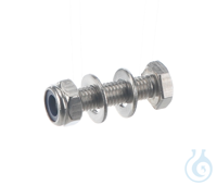 Screw set, steel