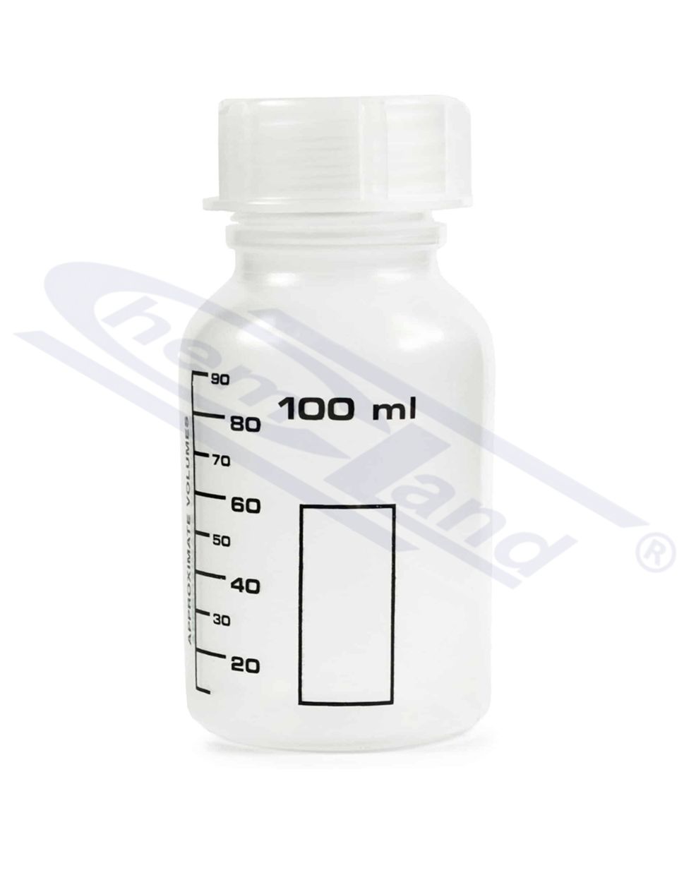 butelka PP ze skalą czarną 0100ml GL 32