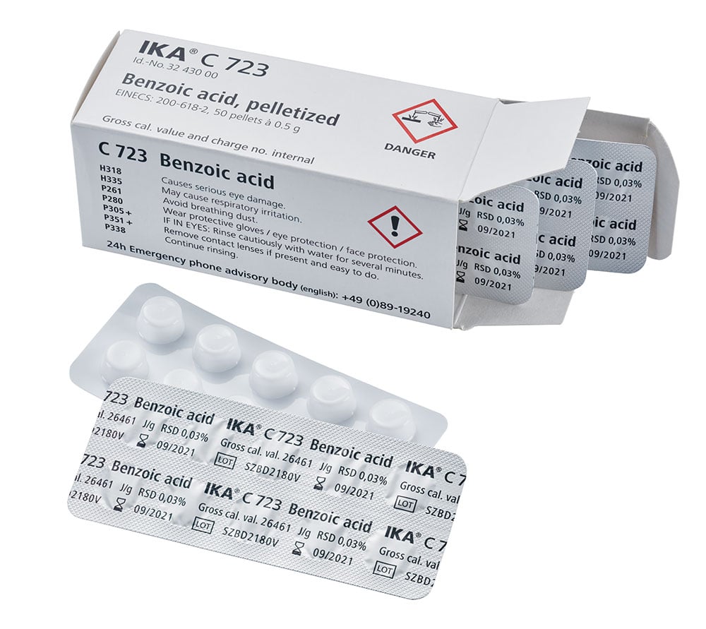 C 723 Kwas benzoesowy w blistrach