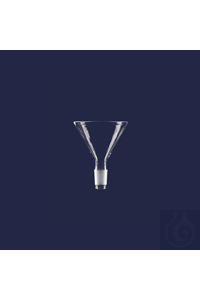 funnel - for powder - glass - NS 24/29 - 100 mm