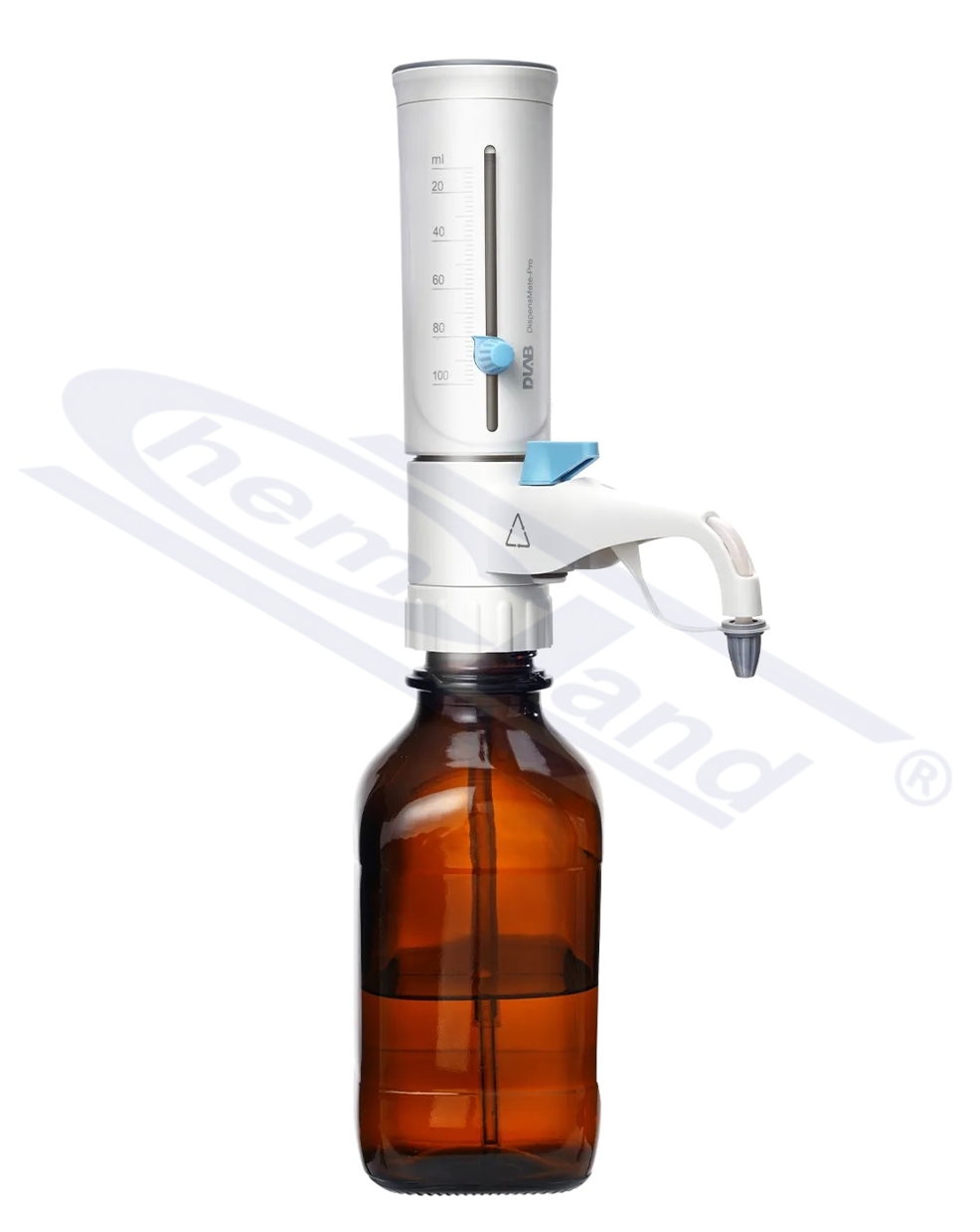 dozownik butelkowy z zaworem zwrotnym  2,5 - 25,0ml  CHEMLAND Dispens Mate-Pro DLAB
