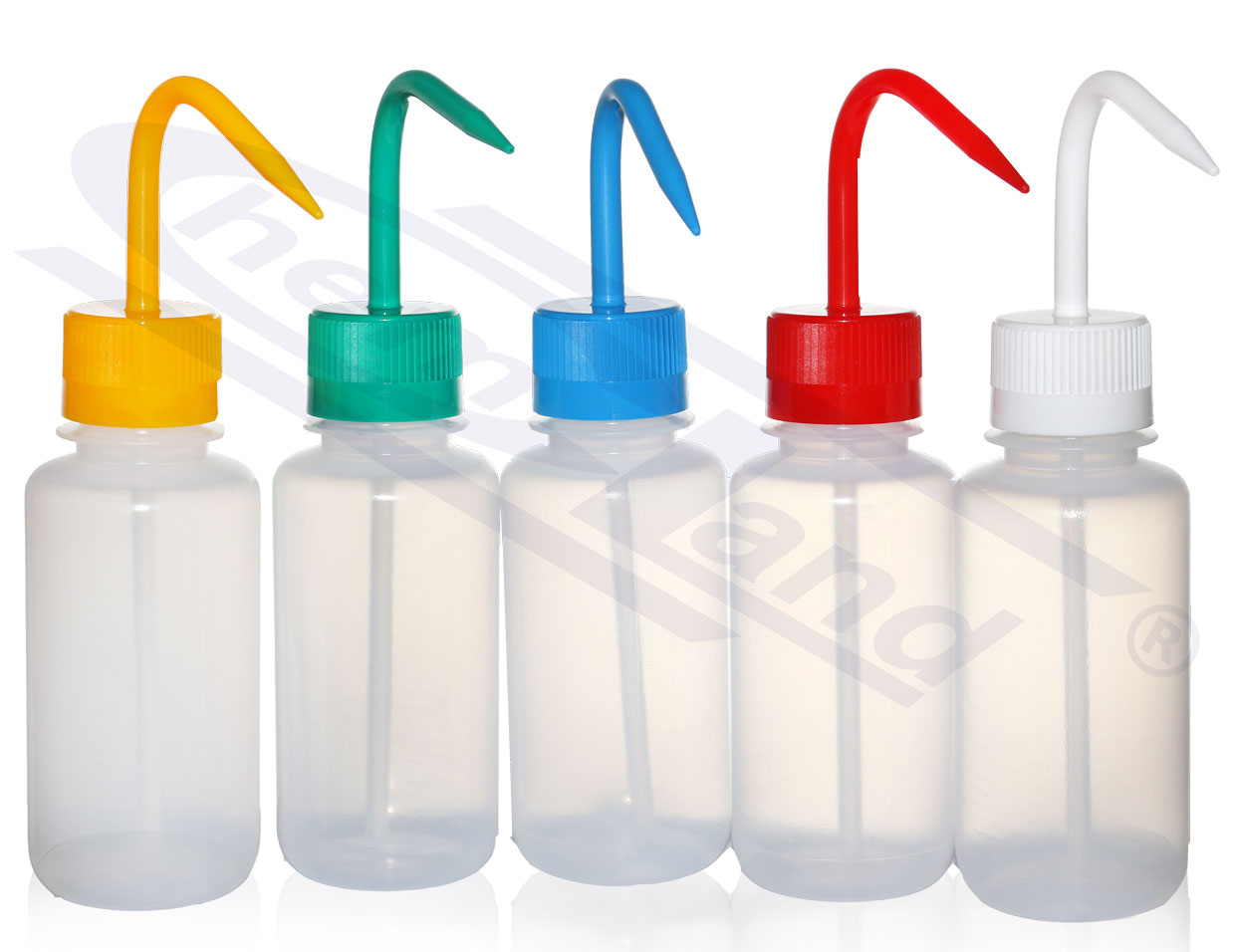 tryskawka LDPE zielona nakrętka w/sz 1000ml GL38