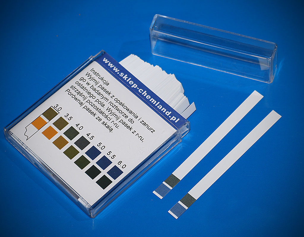paski pH-Fix 0 - 6 ; 2 polowe