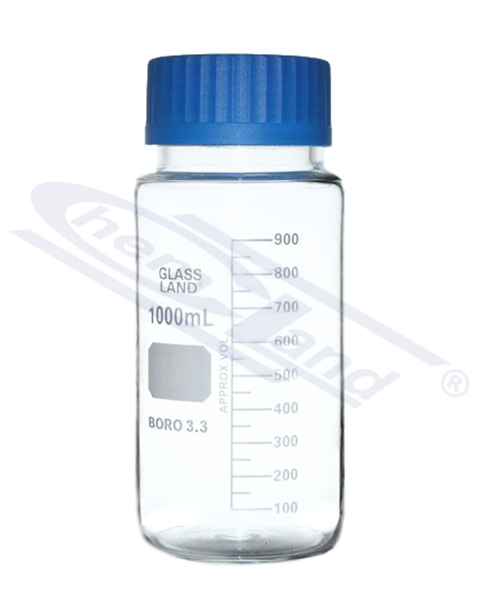 butelka z nakrętką BORO 3.3  GL80  01000mlCHEMLAND