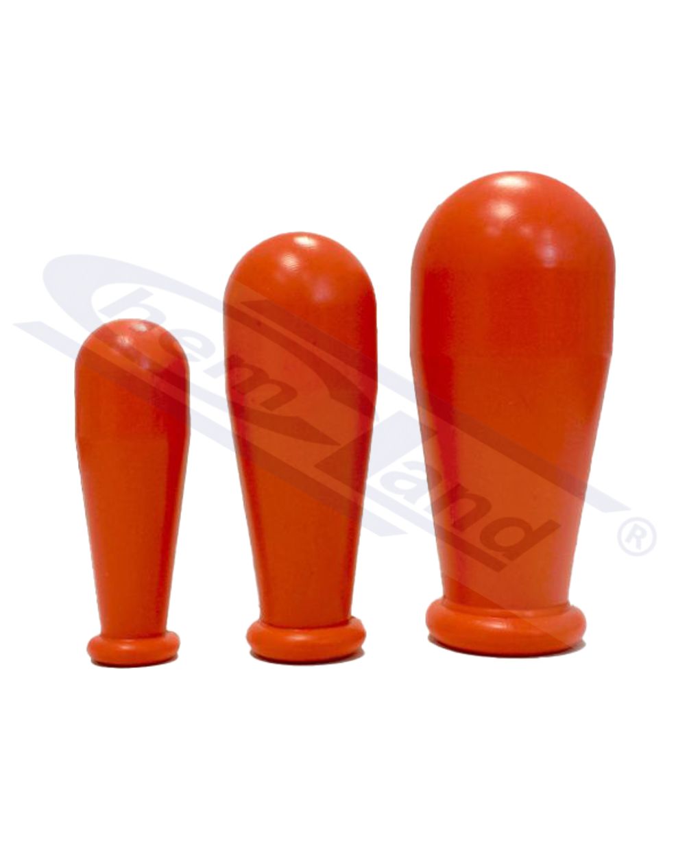 smoczek do pipet z gumy czerwony