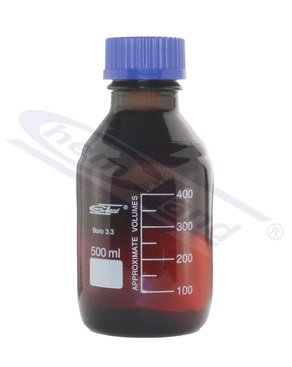 butelka z nakrętką oranż BORO 3.3  GL 45  0500ml