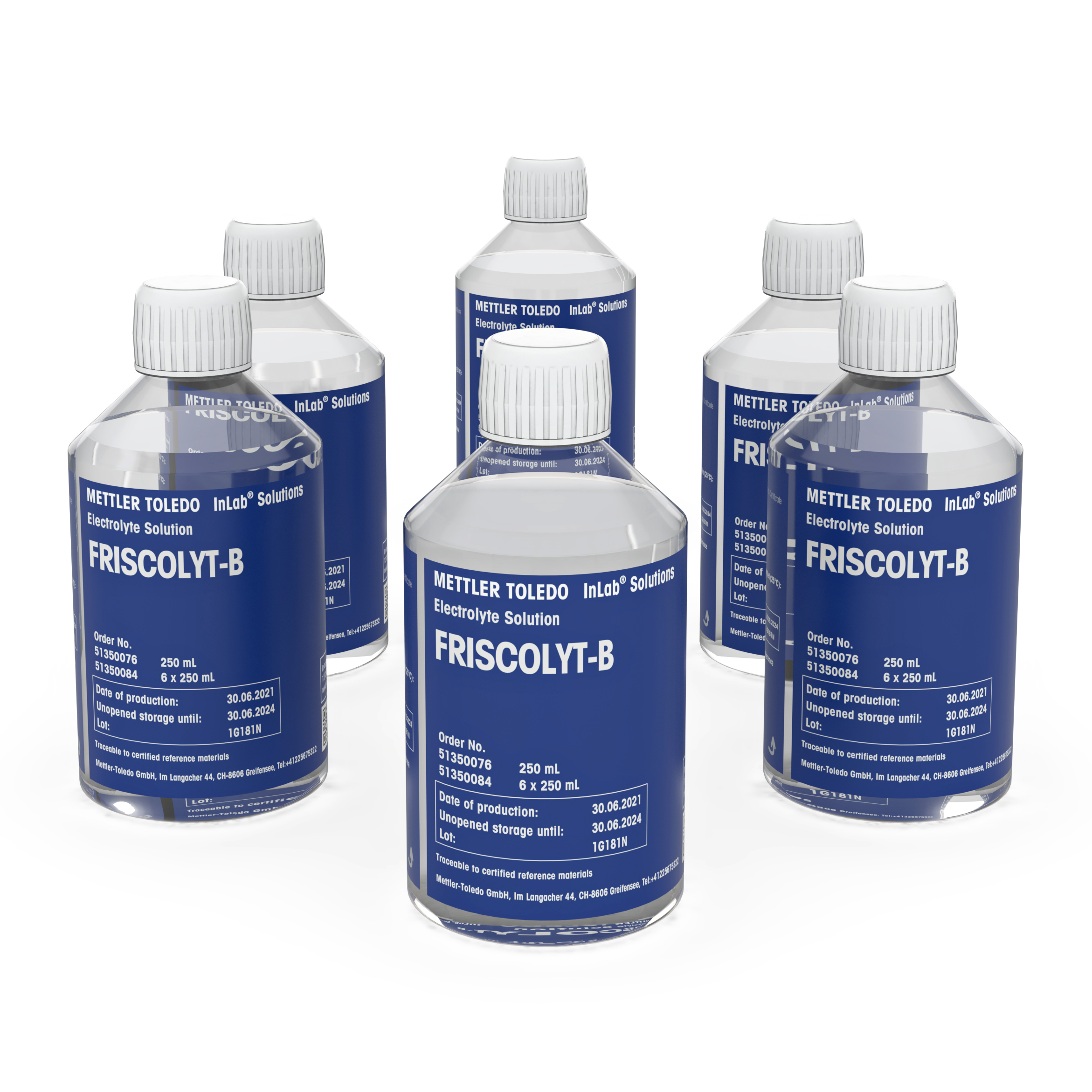 Electrolyte FRISCOLYT B 6x250 mL Bottles