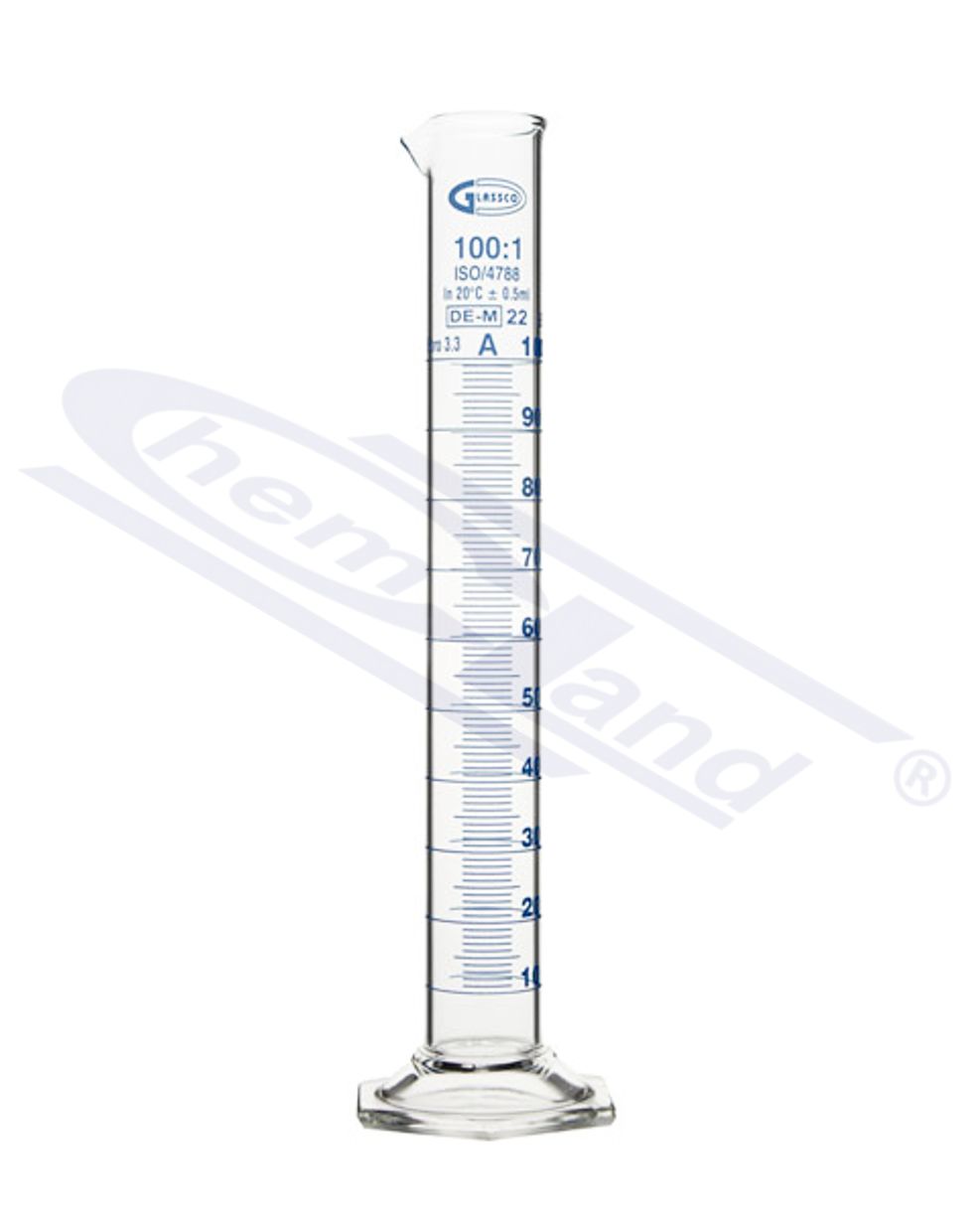 cylinder Kl A sk.nieb.CERTYF.1000ml st.szkło GLASS