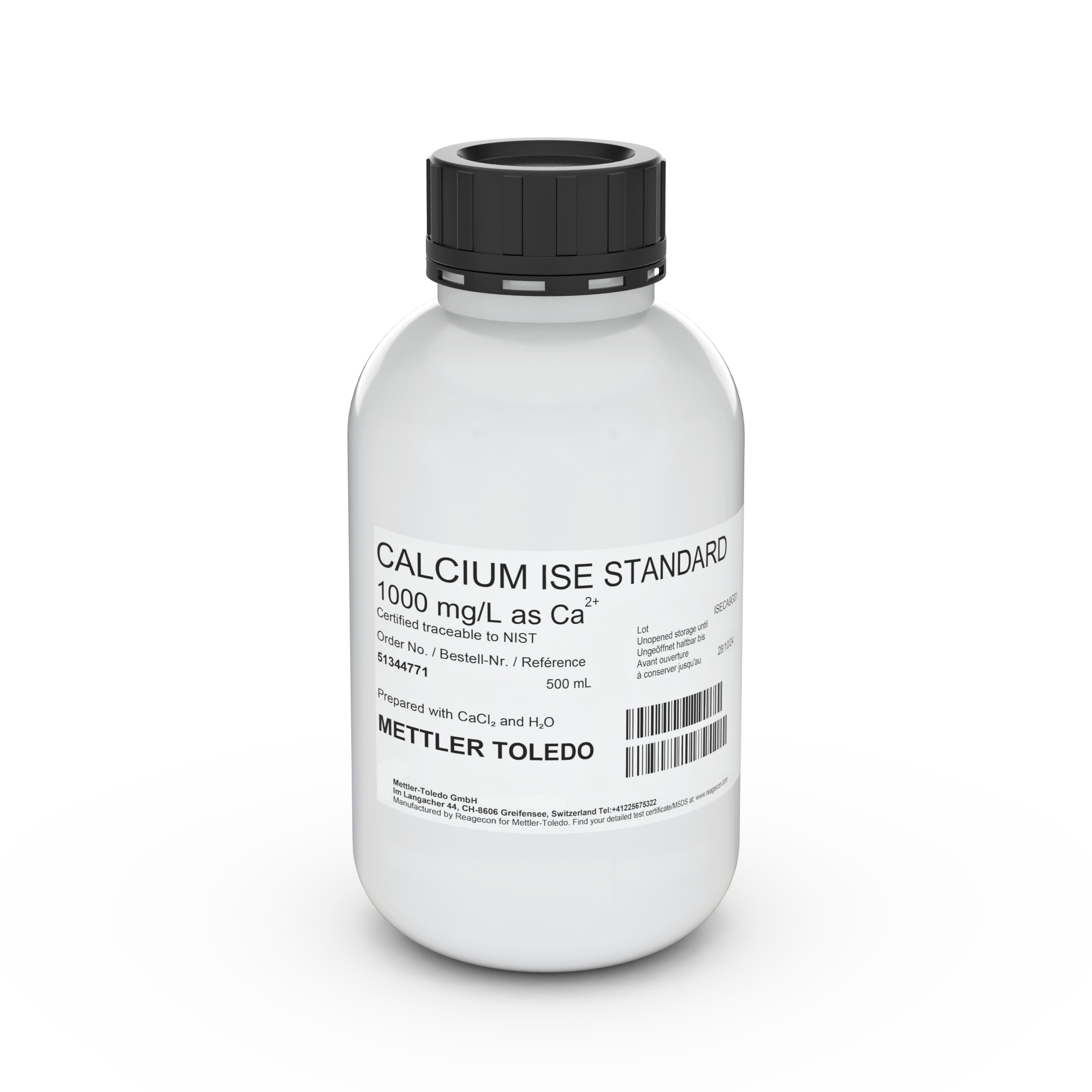 ISE standard Ca 1000 mg/L, 500mL