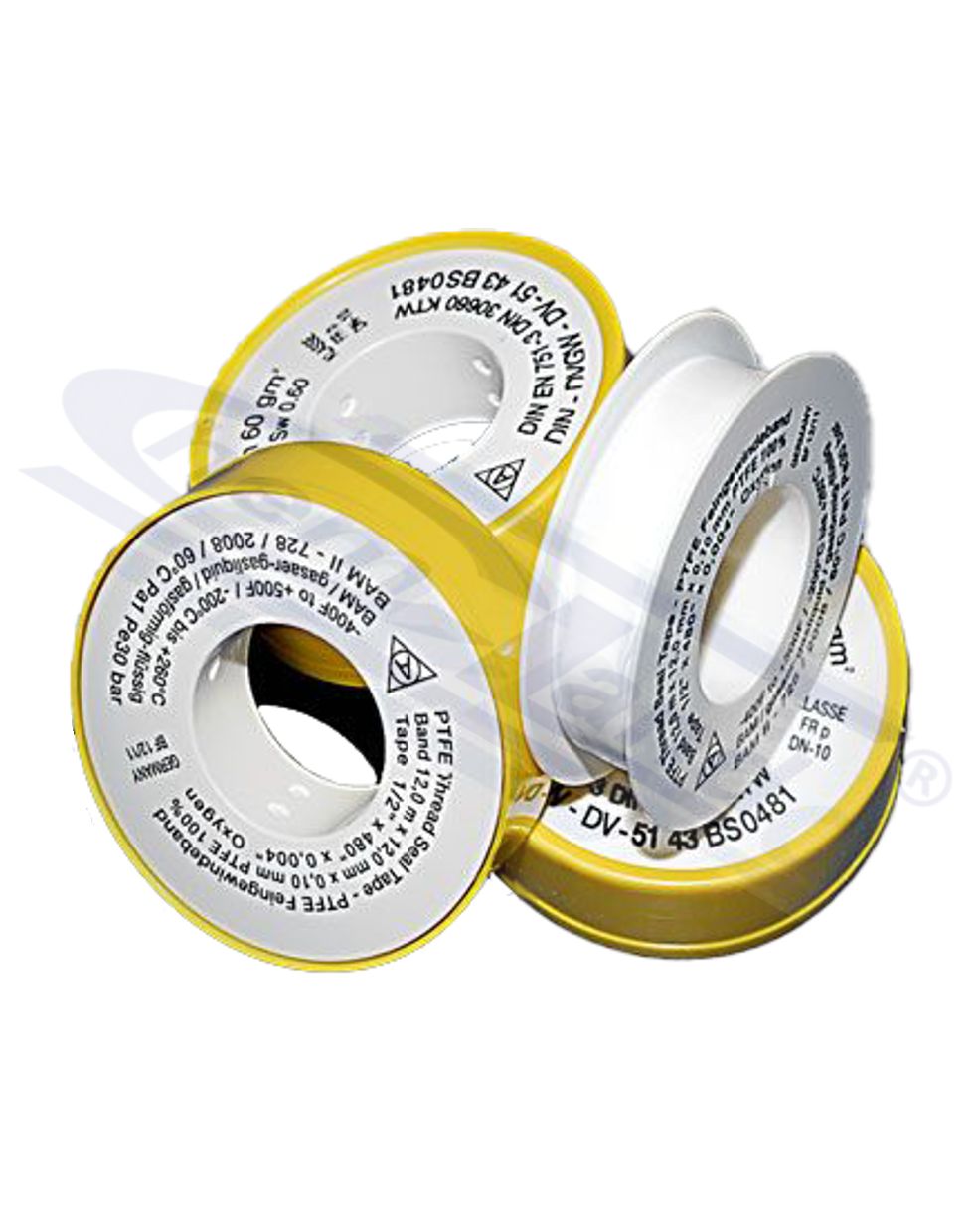 taśma PTFE ultra cieńka 12m x 12 mm