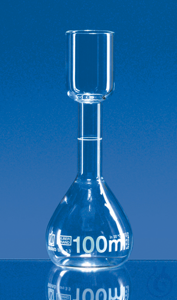 Vol.flask f. sugar analysis SILBERBRAND, 100 ml, Boro 3.3, acc. Kohlrausch