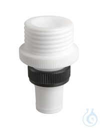 Adapter, for ground-glass bottles, GL45 m