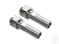 2 Adapters M16x1 female to tube 1/2 male