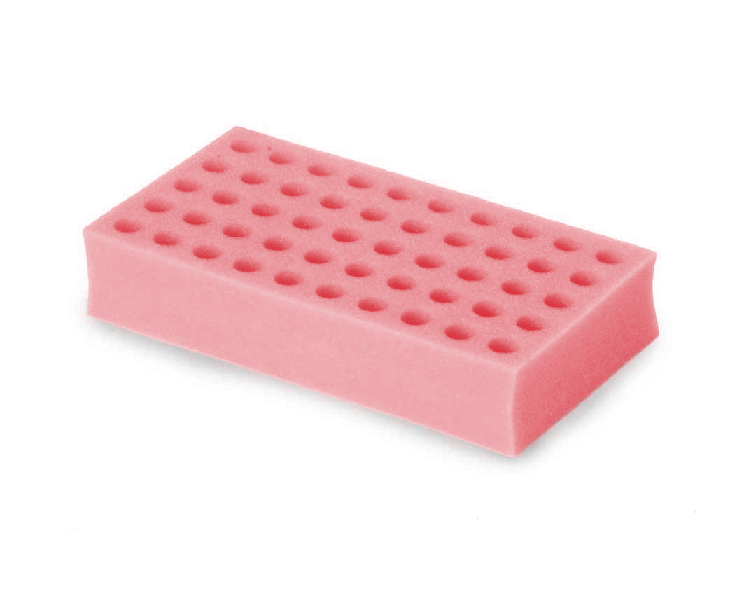 16 mm Tube Rack Foam 50-Tube Capacity
