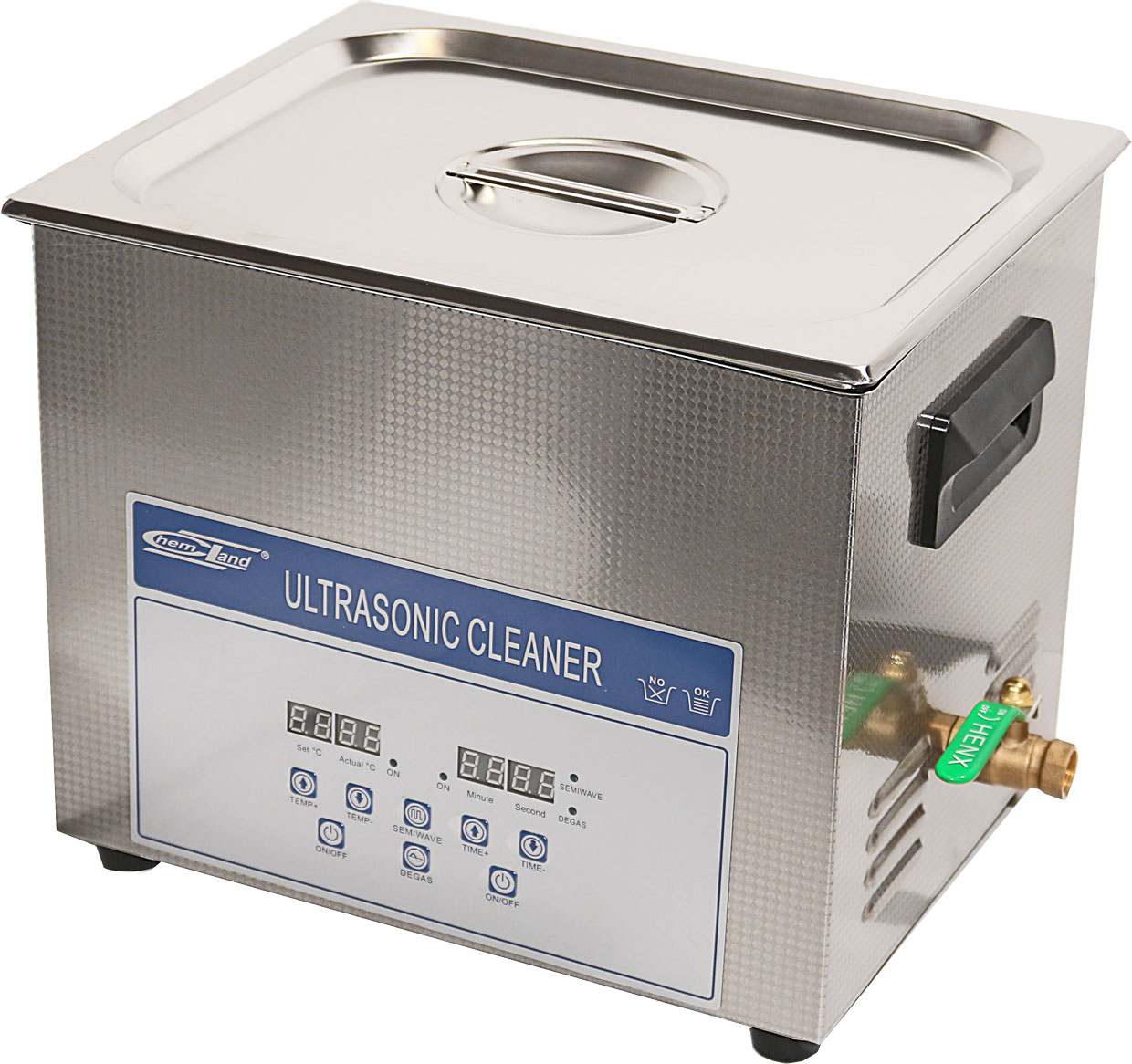 myjka ultradźwiękowa z grzaniem 4,5l timer 0-30min temp. RT-80C LCD 40KHz moc ultradź.180W