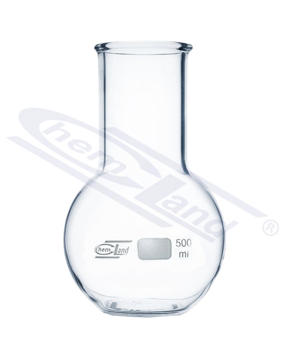 kolba płaskodenna sz/sz  01000ml  CHEMLAND