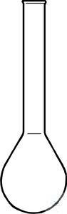 Flasks, Kjeldahl, 100 ml, neck O.Ø 22 m