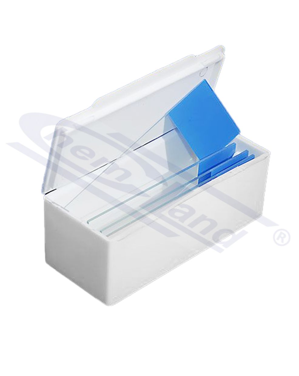 etui z PP na 010szt szkiełek mikroskopowych