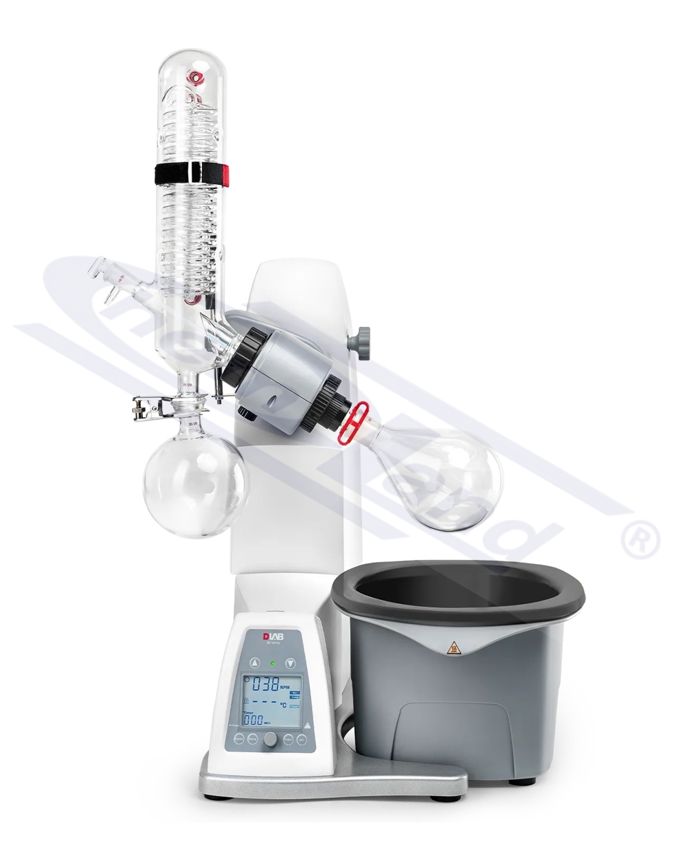 wyparka próżniowa RE100-Pro automatyczna LCD(prędkość,temp.,czas)20-280rpm  temp.do180 C DLAB