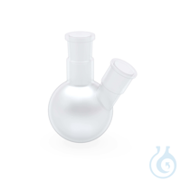 BOLA Round Bottom Flasks with Two Ground Joint Necks, 250 ml 1 Center socket siz