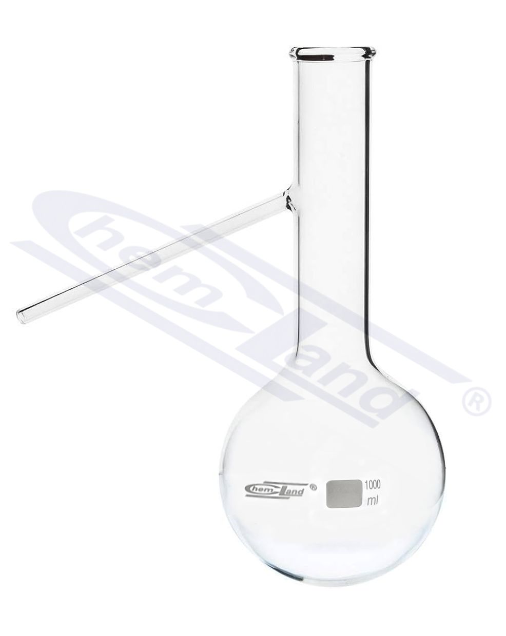 kolba destylacyjna wg Englera 0500ml  Boro 3.3