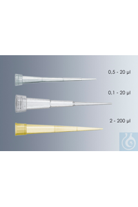 Pipette tips 2-200 µl,