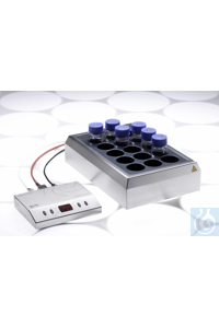 2mag - STIRRING DRYBATH 15-100 Multiple stirring heating block for 15x100 ml