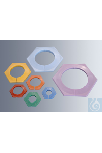 Protective collars für graduated cylinders 10 ml