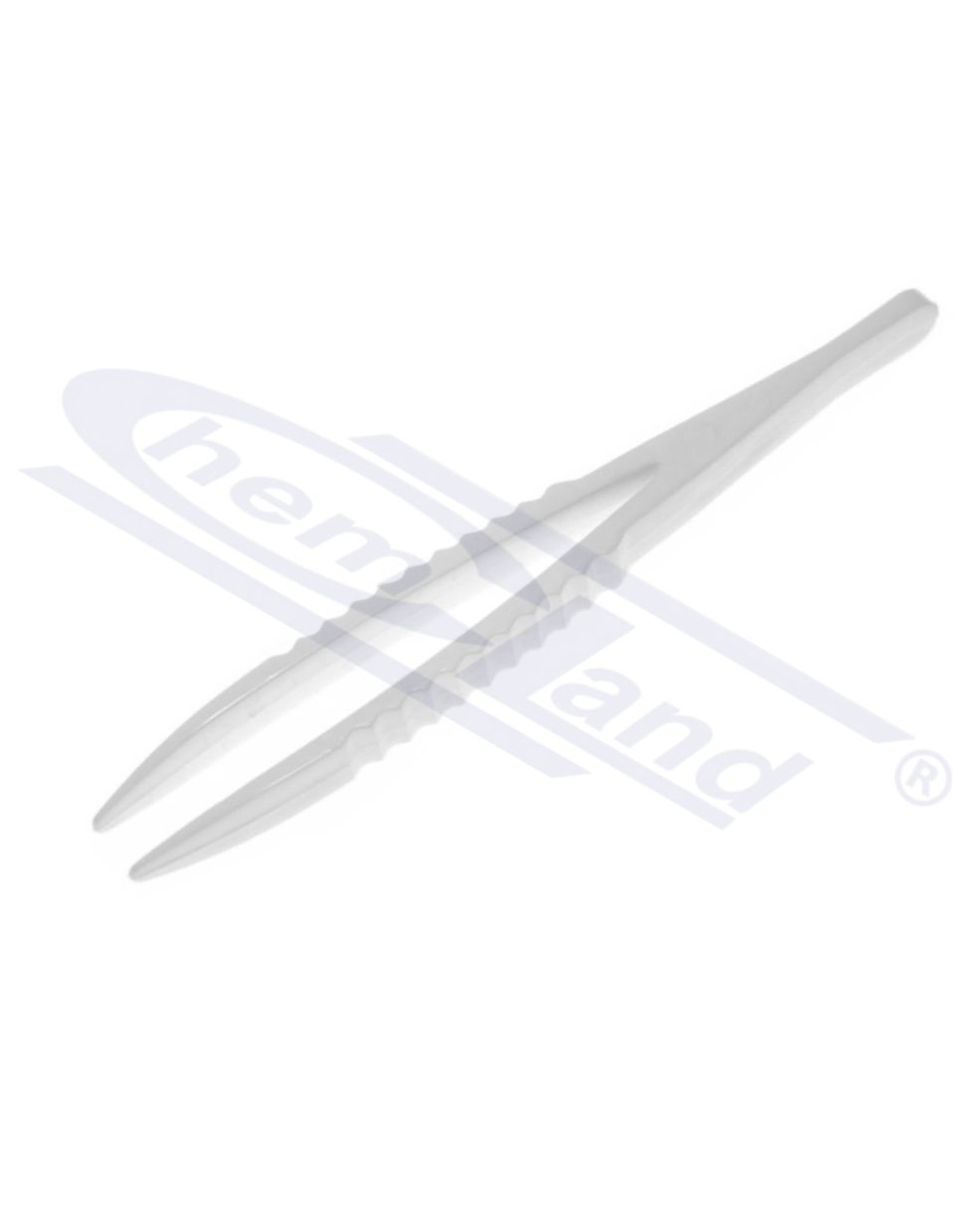 pęseta  z PP długość 120 mm biała