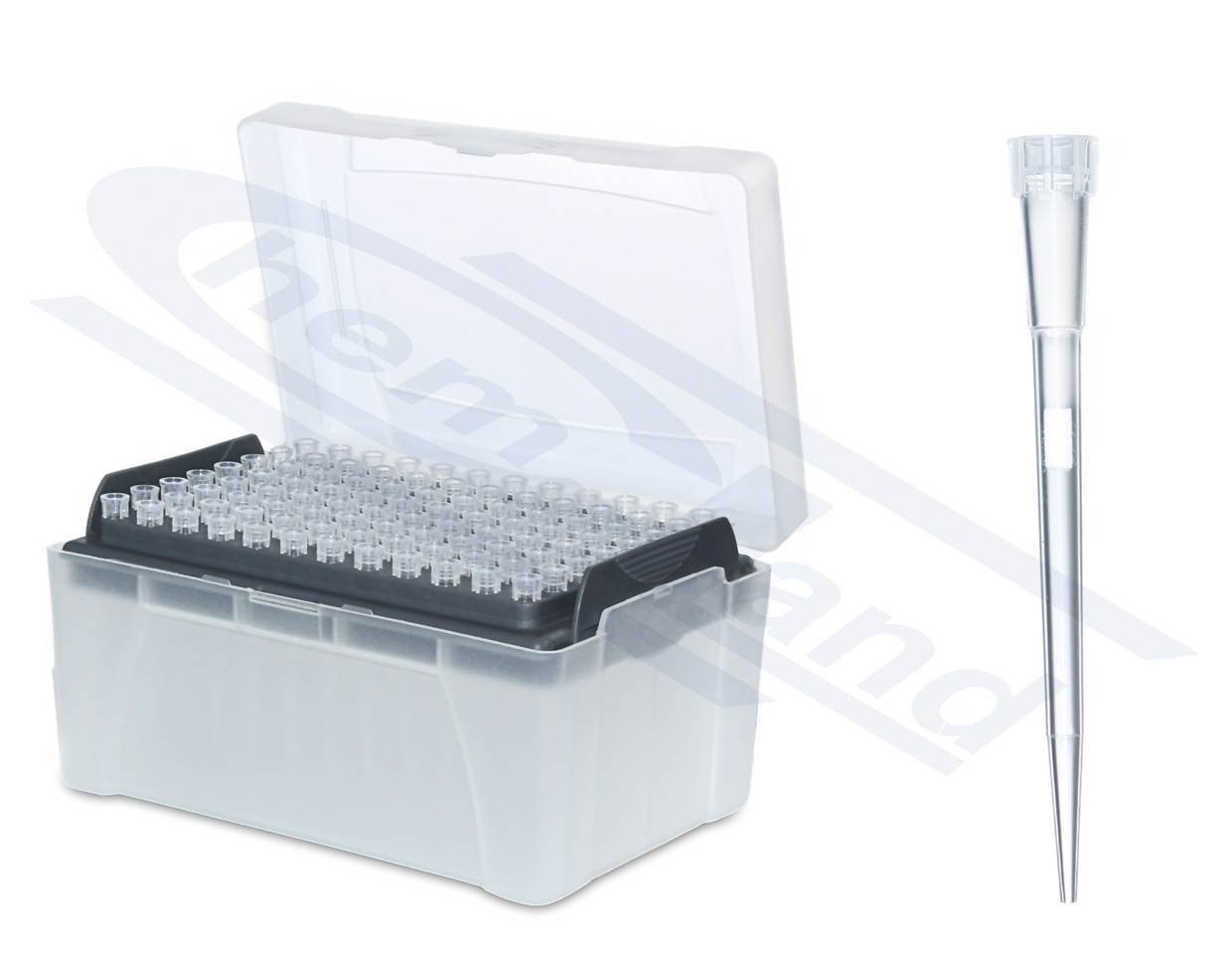 końcówki do pipet  00 010ul sterylne z filtrem wolne od DNA RNA  op 96szt.