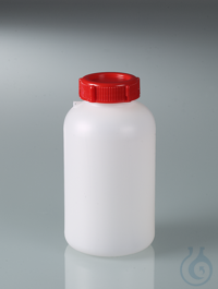 Sealable wide-neck bottle