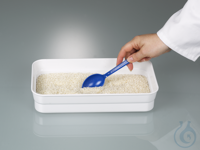 Spoon for foodstuffs, blue