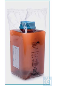 bottle - water sampling - P.P - without sodiumthiosulfate - amber - sterile R -