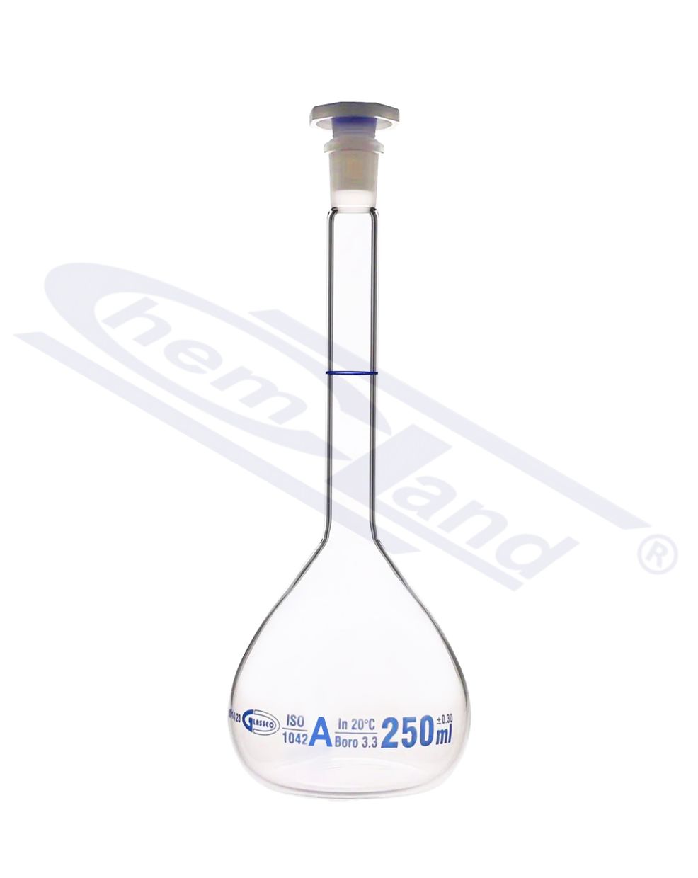 kolba miarowa z certyfikat kl A 0025ml GLASSCO  WS 10/19