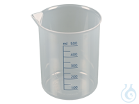 Laboratory beakers/Griffin beakers, PP