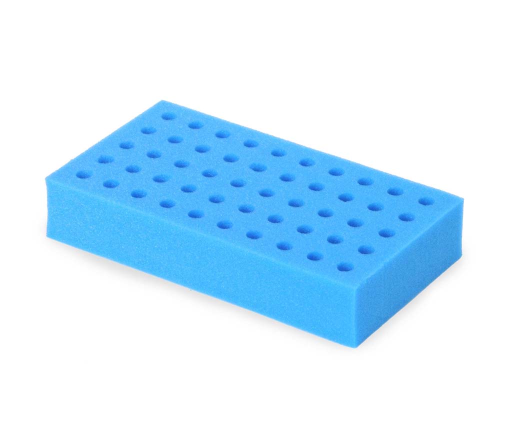 12 mm Tube Rack Foam 50-Tube Capacity