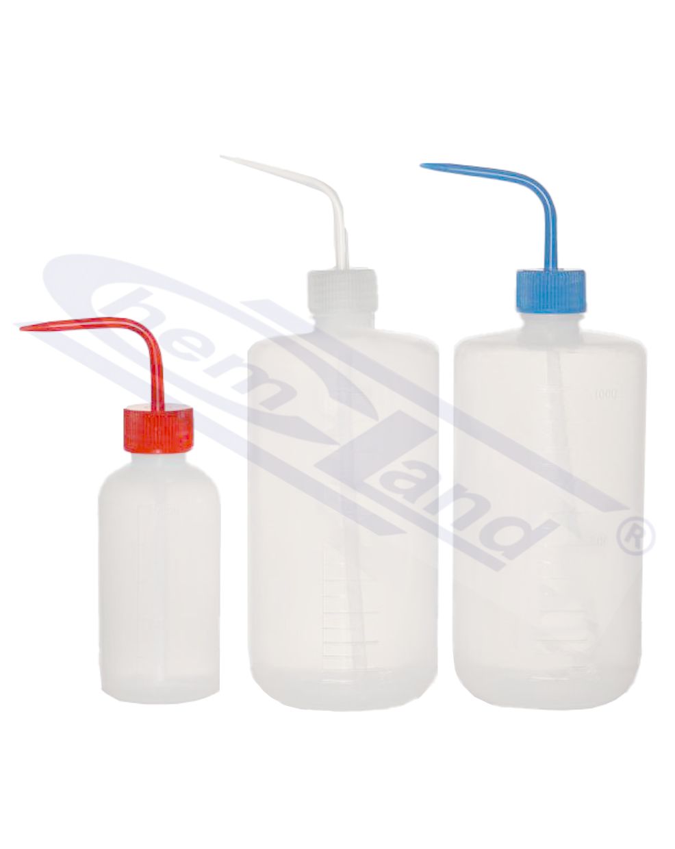 tryskawka z LDPE z niebieską nasadką  1000ml